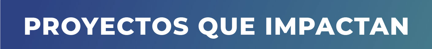 Proyectos que impactan